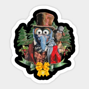 Christmas Carol mupp 1 Sticker